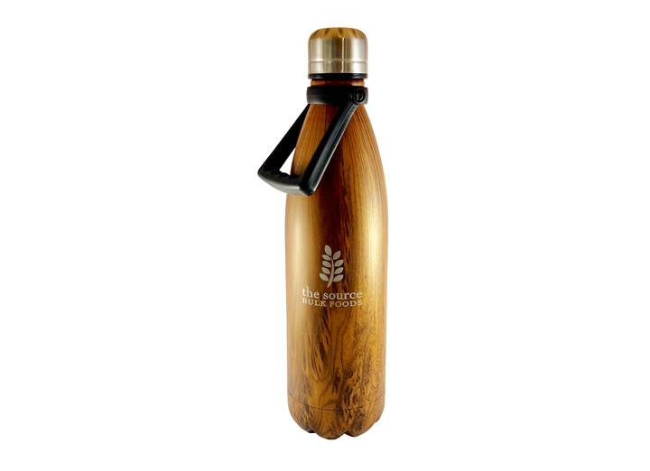 80645-750ml-Water-Bottle-with-Handle-web The Source Stainless Steel Water Bottle 750ml with handle image