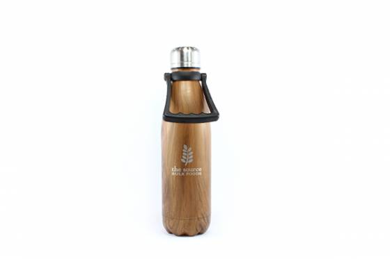 The Source Stainless Steel Water Bottle 500ml with handle image
