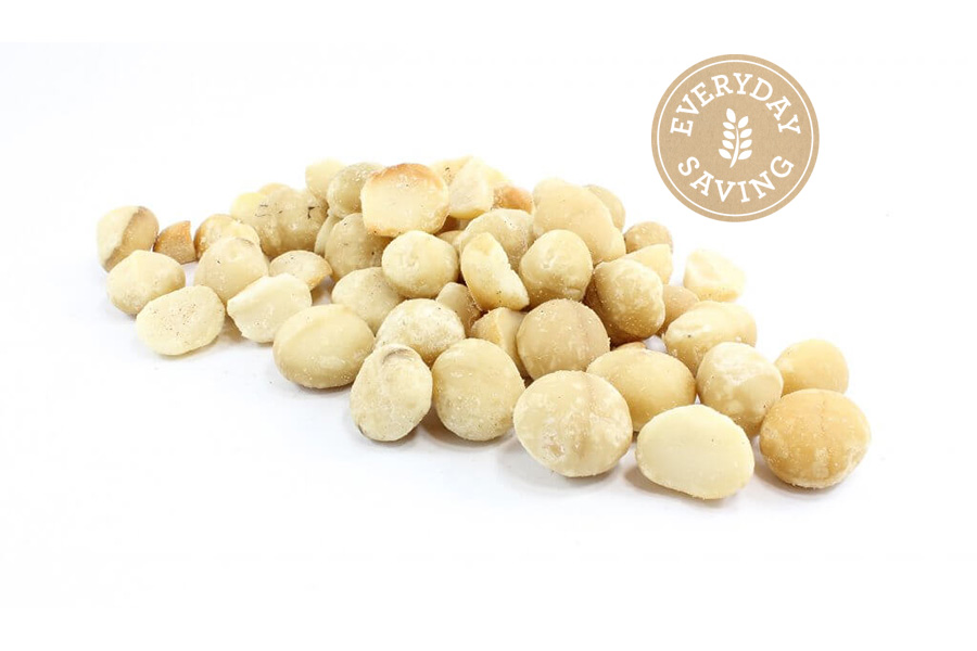 10501_Dry-Roast-Macadamias-with-logo Dry Roasted Australian Macadamias image