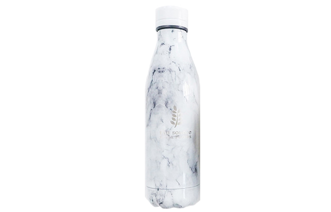 Bottle marble 500mL The Source Stainless Steel Marble Water Bottle 500ml image