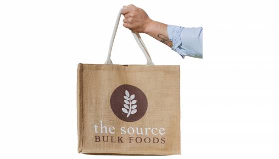 The Source Environmental Jute Carry Bag image