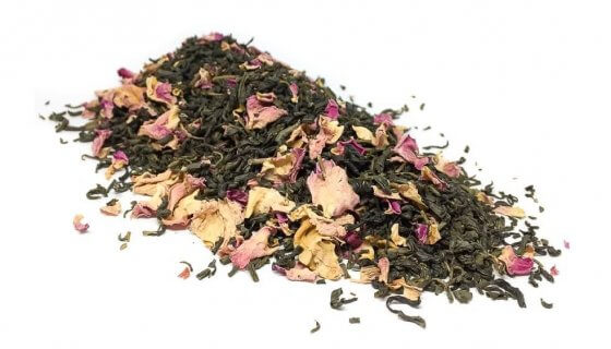 Organic Jasmine Green Tea with Rose image