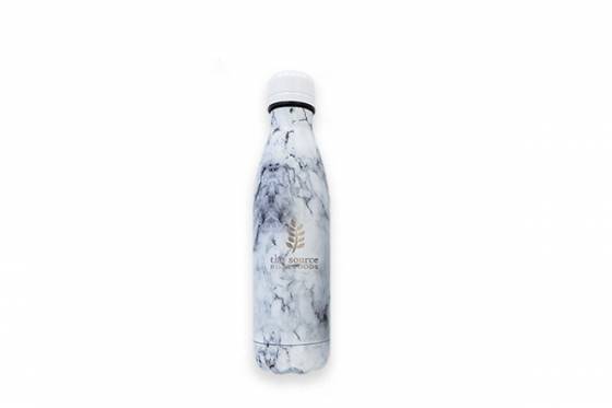 The Source Stainless Steel Marble Water Bottle 500ml image