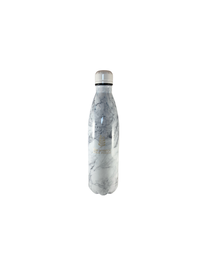 80665-750ml-Marble-Water-Bottle The Source Stainless Steel Marble Water Bottle 750ml image