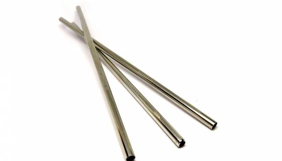 Stainless Steel Straw Straight image
