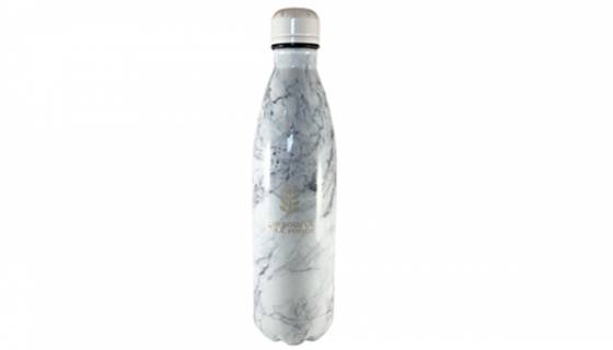The Source Stainless Steel Marble Water Bottle 750ml image