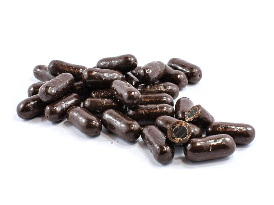 30234_Dark Choc Bullets Dark Chocolate Licorice Bullets image
