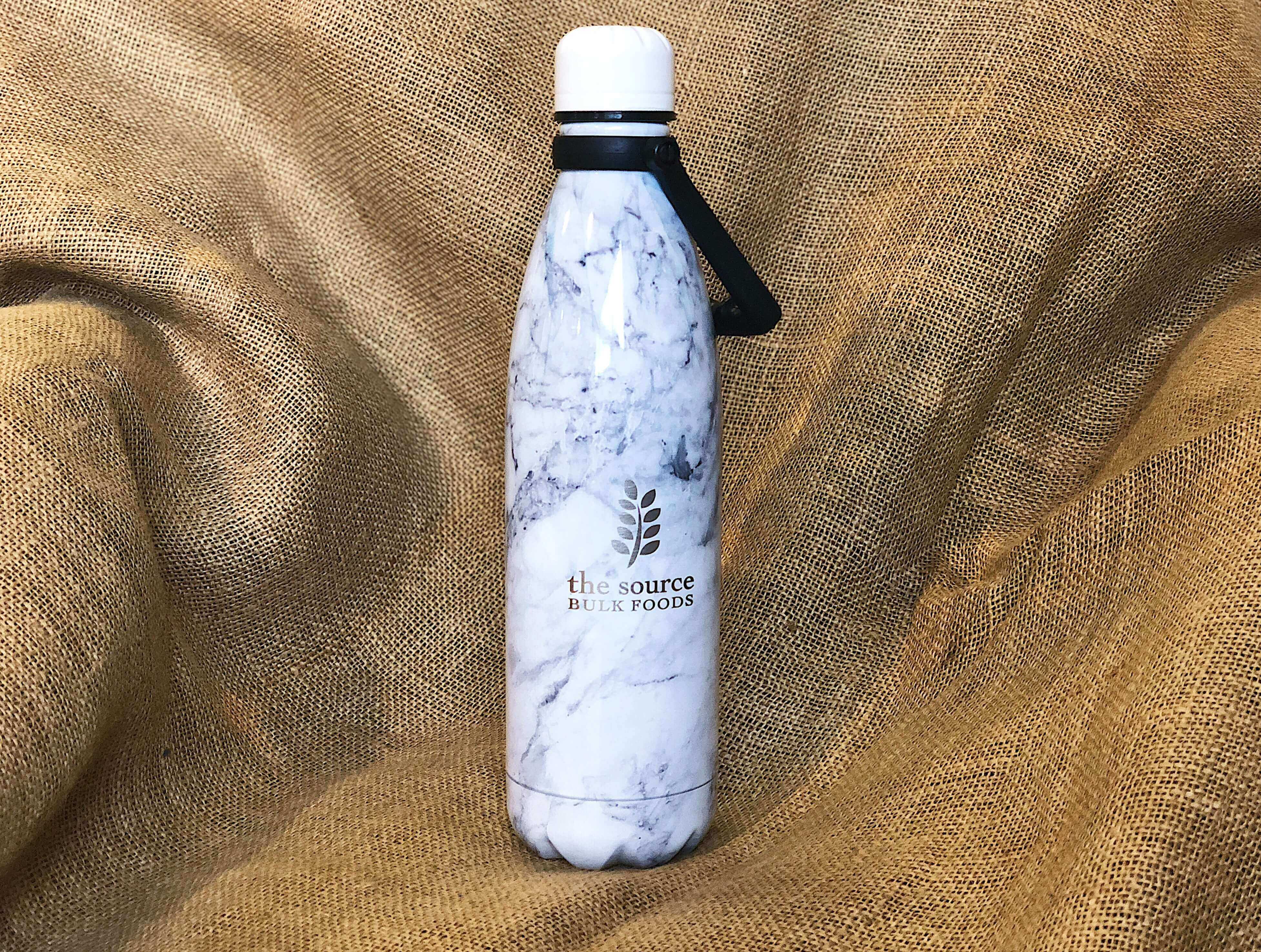marble-bottle-750ml-w-handle-c.jpg The Source Stainless Steel Marble Water Bottle 750ml with handle image