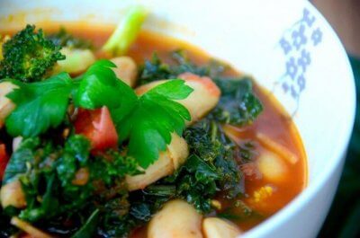 White Bean, Kale and Garlic Soup | The Source Bulk Foods