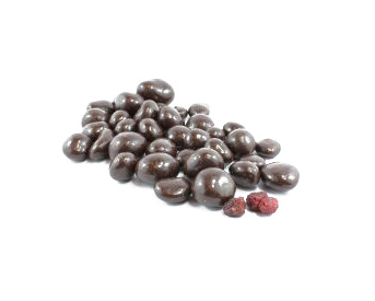 30341 Dark Choc Freeze Dried Rasp web Dark Chocolate Freeze Dried Raspberries image