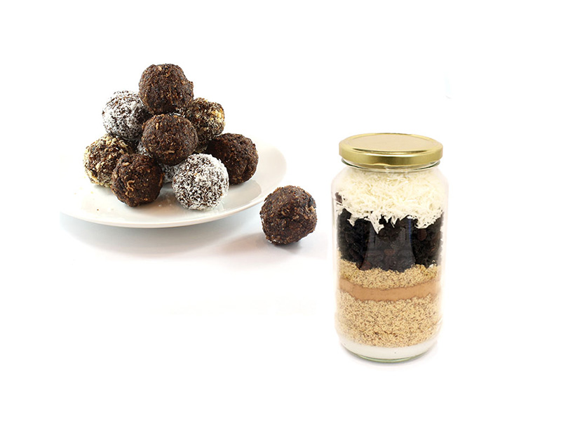 Rum Ball_Main website 1 Chocolate Almond Rum Ball Mix image