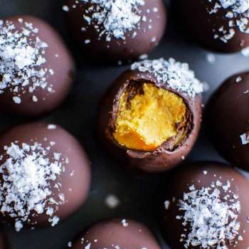 Chocolate Coated Peanut Butter Balls