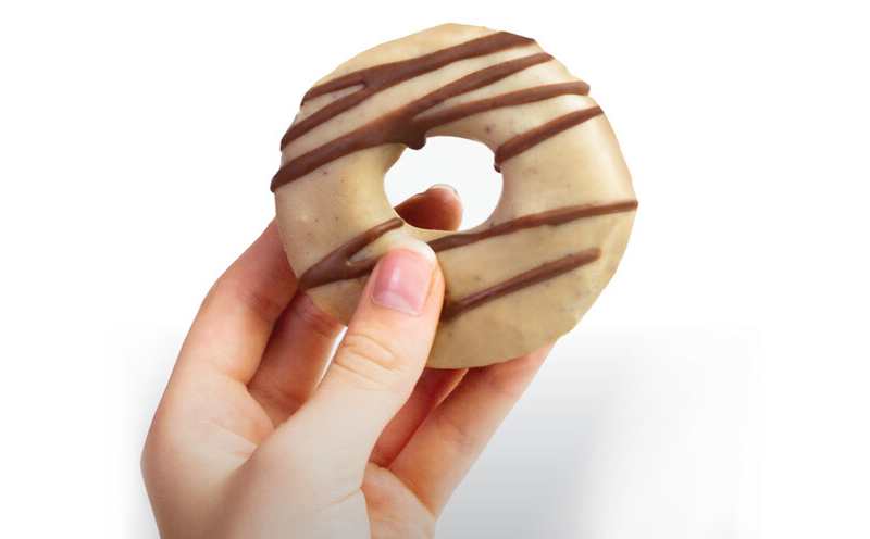 Donut Caramel Raw Salted Caramel Donut image
