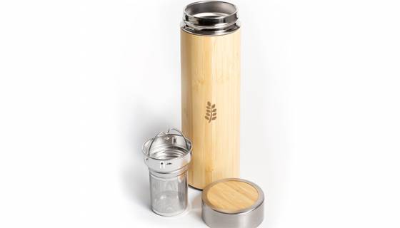Bamboo Tea Flask 450ml image