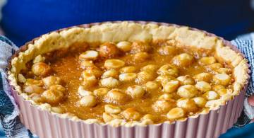 Australian Macadamia-Honey Tart