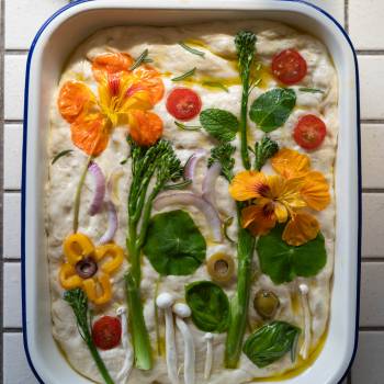 Spring Garden Focaccia